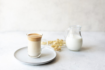Iced Dalgona Coffee, a trendy fluffy creamy whipped coffee