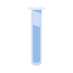 chemistry tube icon vector design