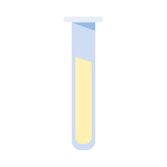 chemistry tube icon vector design