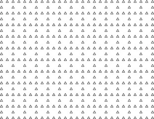 Seamless black and white dot, triangle for background, website designs, fabric patterns, media cover
