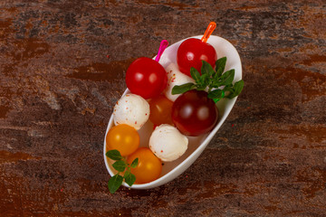 Caprese salad stick