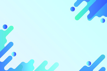 Blue fluid background vector