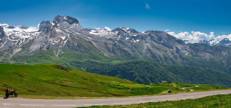 Col Aubisque in the French Pyrenees