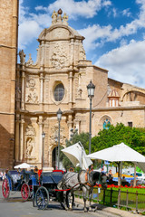 Naklejka na ściany i meble Kathedrale von Valencia