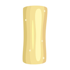 Stem sugar cane vector icon.Cartoon vector icon isolated on white background stem sugar cane.