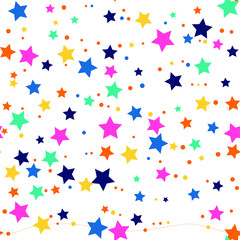 Beautiful Confetti Hearts Falling on Background. Invitation Template Background Design, Greeting Card, Poster. Valentine Day. Vector illustration