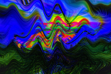 Abstract colorful background.3D Ilustration