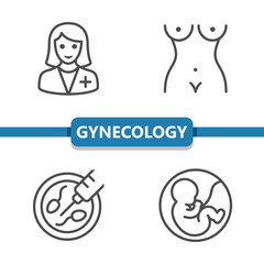 Gynecology Icons