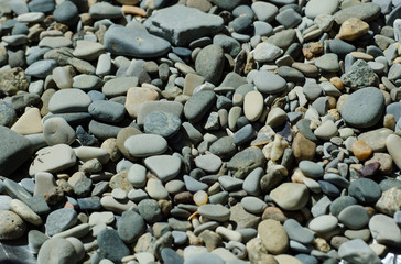 stones on the beach