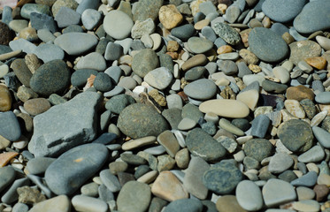 stones on the beach