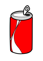 A COLD DRINK CONTAINER ILLUSTRATION
