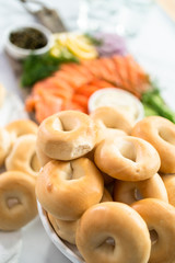 Bagel brunch board
