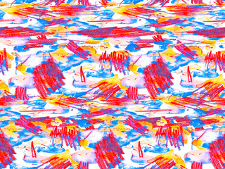 Watercolor Seamless Pattern.