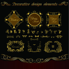 Best Vintage Design EPS cliparts collection 9