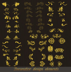 Best Vintage Design EPS cliparts collection 15