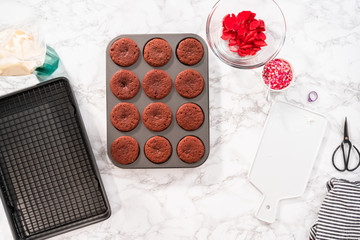 Red velvet cupcakes