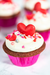 Red velvet cupcakes