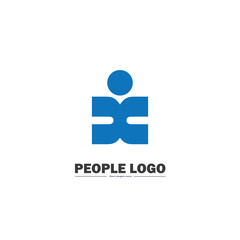 People Logo Icon Social Symbol 