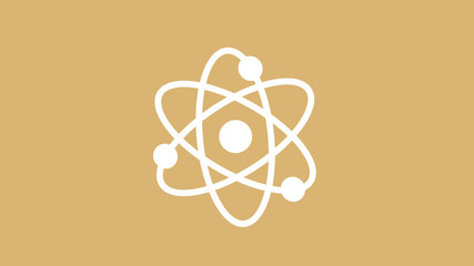 Amazing atom icon,New atom icon,science icon