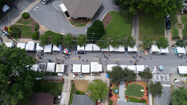 Virginia Highlands,  Atlanta, GA - Aerial Views