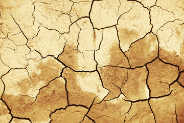 Abstract background depicting a desolate dry scorched lifeless land covered with cracks.
