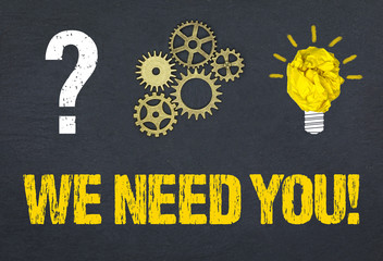 Obraz premium We need you! 