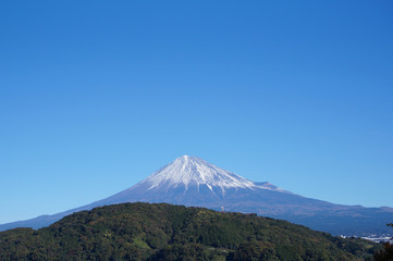Obraz premium 富士川からの富士山