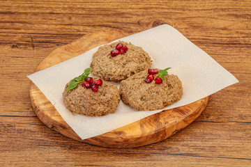 Georgian cuisine - pkhali from beans