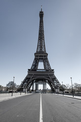 Eiffel Tower during covid19