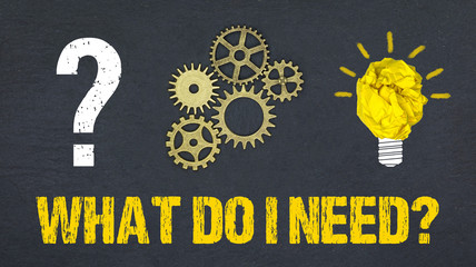 What do I need?