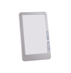 eBook on white background