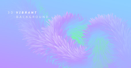 Vibrant Background. Pastel Trendy Banner. Color 