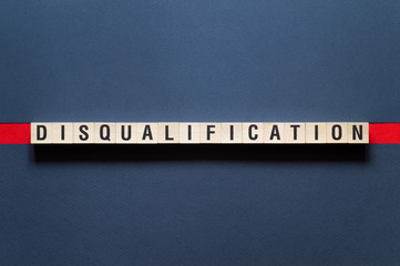 Disqualification