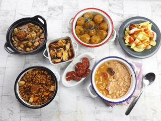 Variadad de tapas españolas