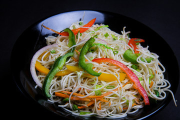 noodles with vegetables