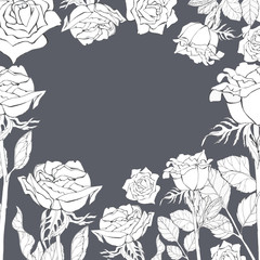 pattern roses