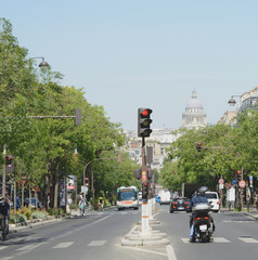 Fototapeta premium avenue des gobelins paris 13 