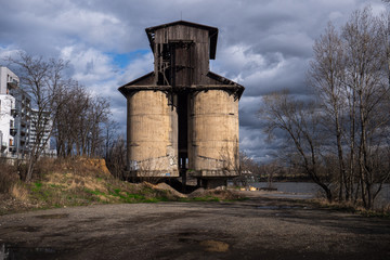 old abandoned factory