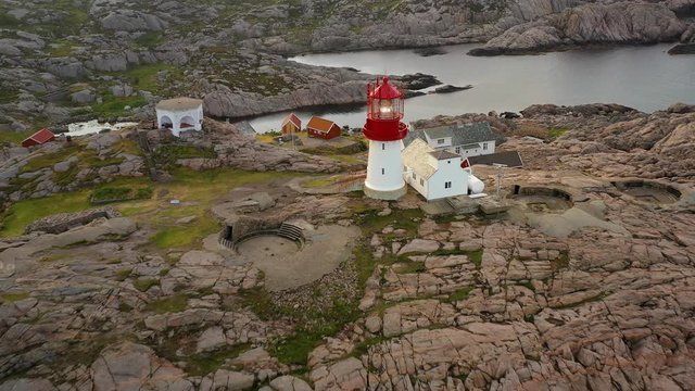 Coastal lighthouse. Lindesnes Lighthouse is a coastal lighthouse at the southernmost tip of Norway.