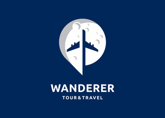 Travel, tourism agency logo design