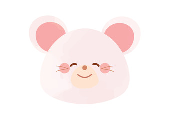 十二支　子　厚塗り風
