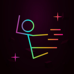 Karate, sport nolan icon Simple thin line, outline vector of sport icons for ui and ux, website or mobile application