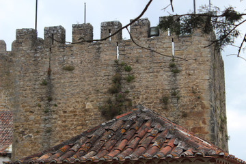 Castillo del pueblo de Óbidos (Portugal)