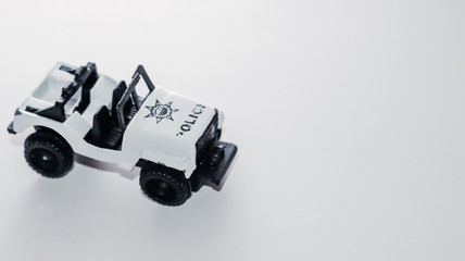 toy car pickup truck with white background