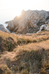 Beautiful Crozon peninsula in brittany France