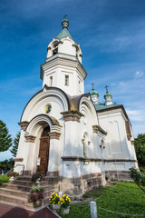 Fototapeta na wymiar Hakodate Russian Orthodox Church, Hokkaido, Japan