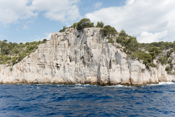 Naklejka premium Beautiful Calanques national park near Marseille in France