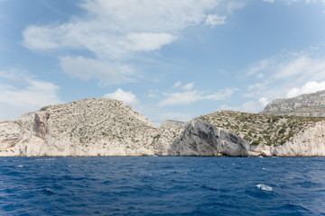 Naklejka premium Beautiful Calanques national park near Marseille in France