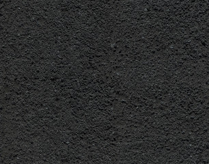 Asphalt texture seamless pattern for 3d illustration and industrial design. Wallpaper with Black urban street material.