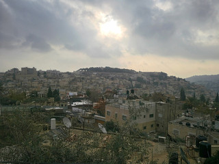 Jerusalem city morning view. Israel.